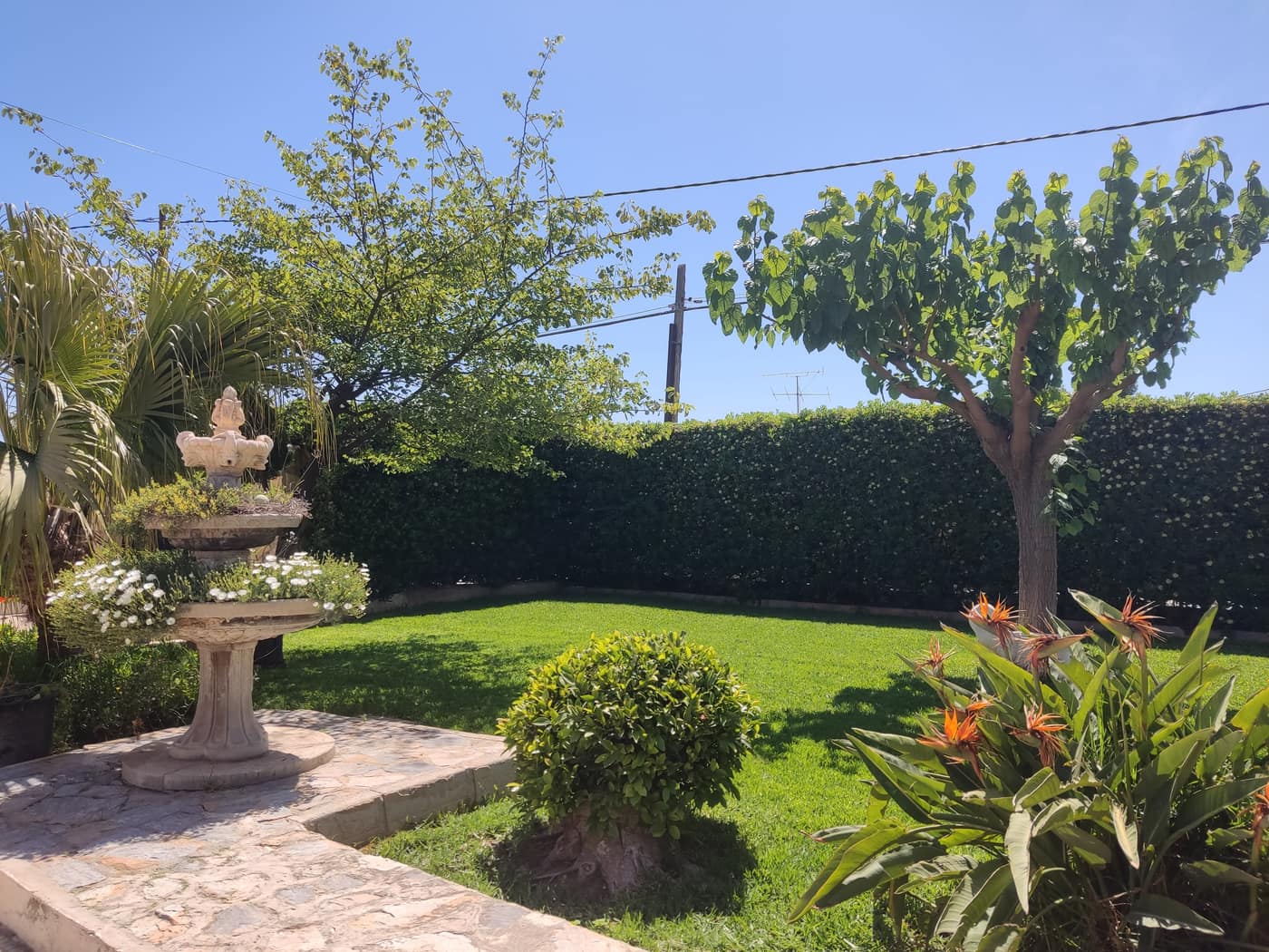 Jardín y exteriores de Villa Santos