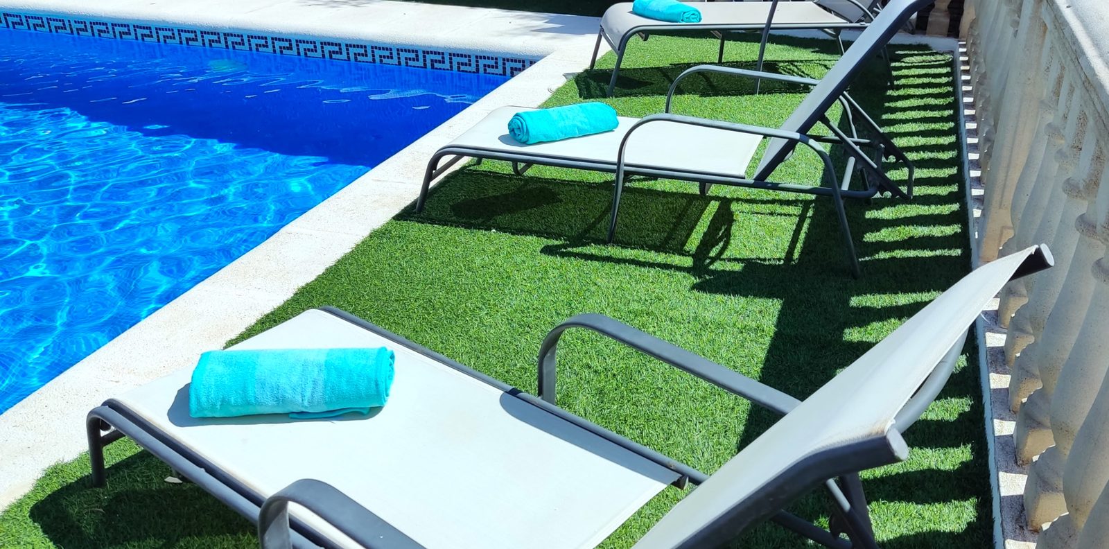 Piscina privada de Villa Santos